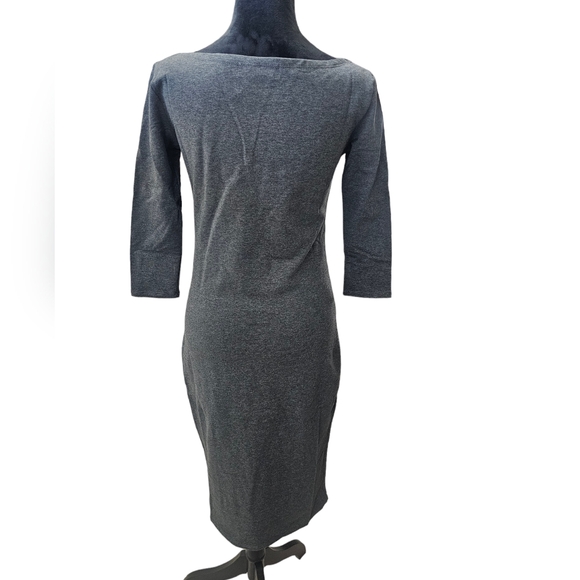 NWT Classic Slim Fit Bodycon Cotton Midi Dress Medium - Picture 7 of 7